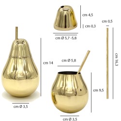 Tazza mug pera Piazza Effepi  in Bicchieri