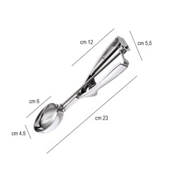 Porzionatore ovale per gelato Piazza Effepi  in Spatole da cucina