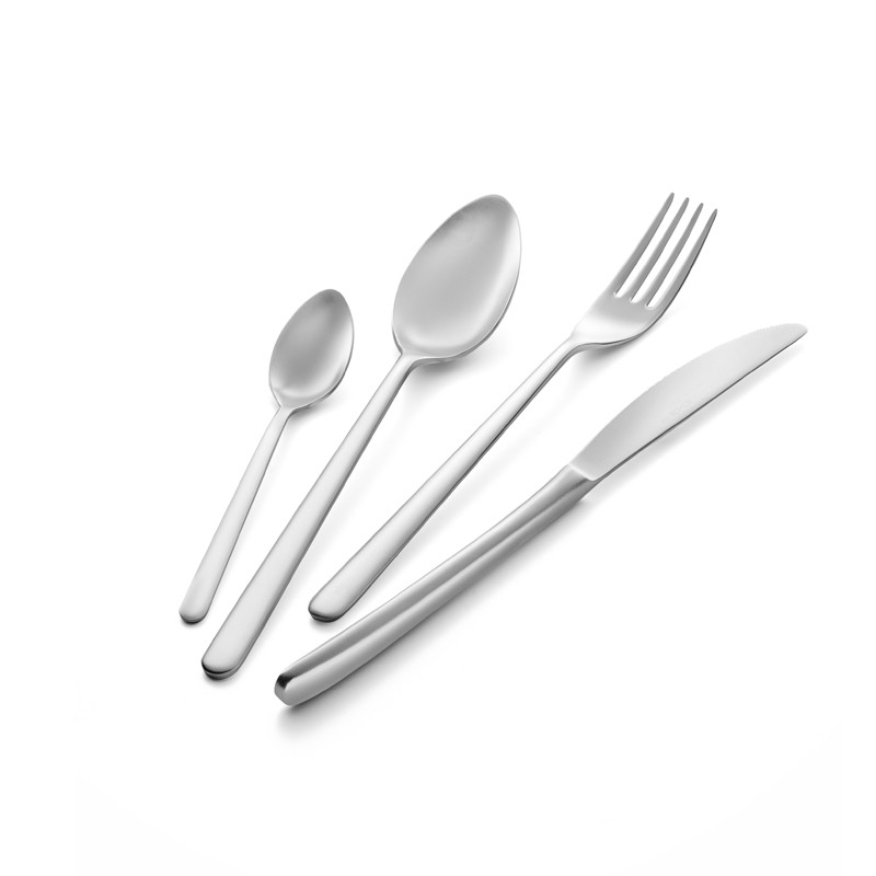 Coltello tavola venice sabbiata Eme posate  in Linee