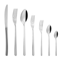 Coltello tavola venice sabbiata Eme posate  in Linee