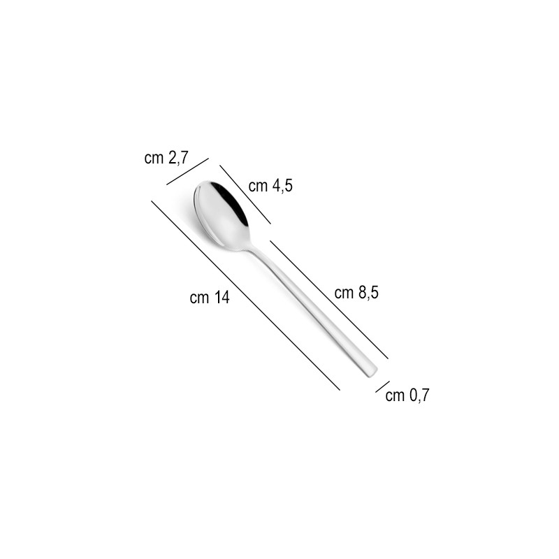Cucchiaino caffe fashion Eme posate  in Linee