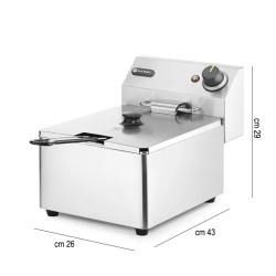 Friggitrice da banco elettrica 6 Litri Hendi  in Cucina