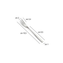 Forchettina dolce fashion Eme posate  in Linee