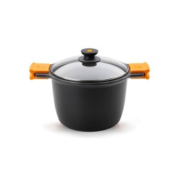 Pentola antiaderente con coperchio Efficient 28 cm | Pinti Inox