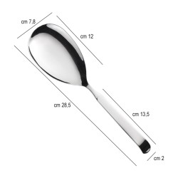 Cucchiaione risotto in acciaio Pintinox  in Posate