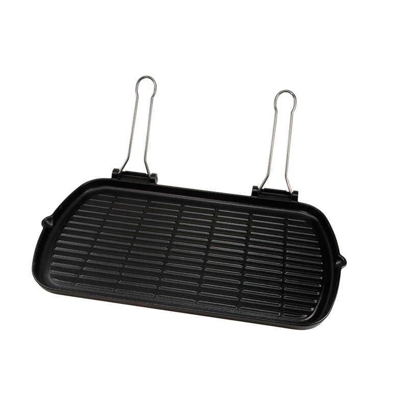 Bistecchiera ghisa professionale cm 23 x 36 Ilsa  in Bistecchiere