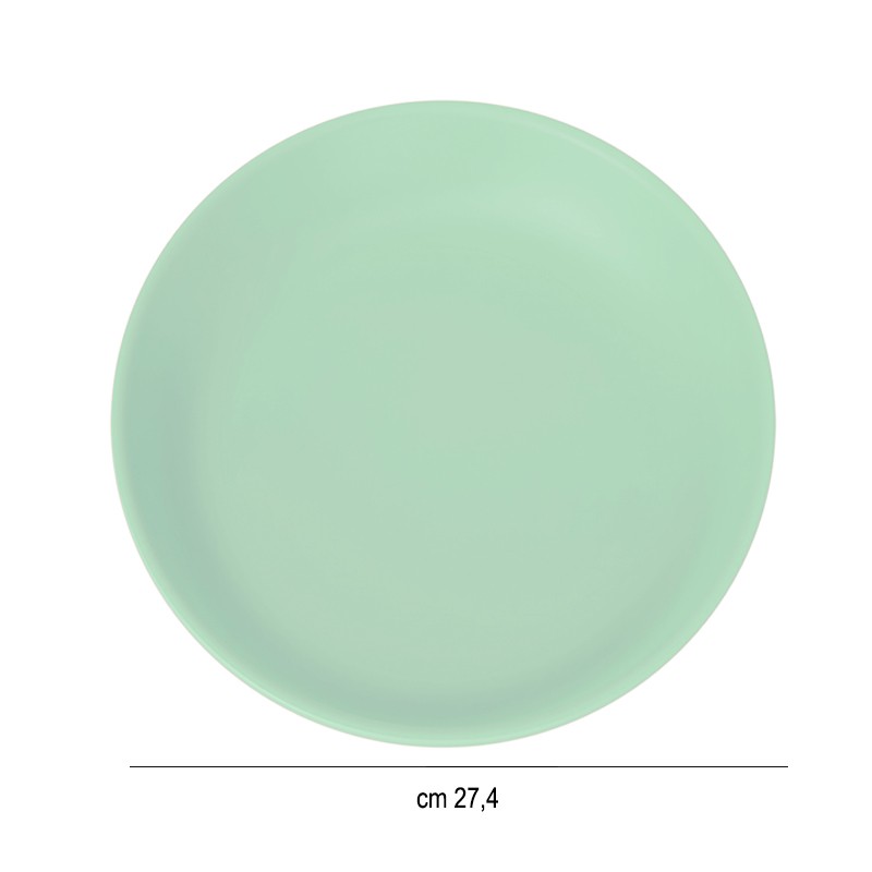 Piatti plastica rigida verde Goldplast  in Piatti plastica rigida riutilizzabili