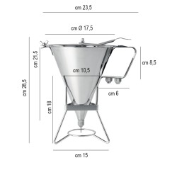 Imbuto colatore cucina pasticceria Kaufgut  in Cucina
