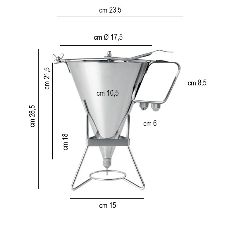 Imbuto colatore cucina pasticceria Kaufgut  in Cucina