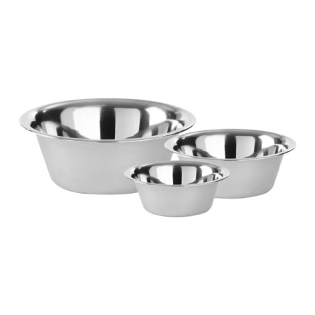 ciotola insalatiera in acciaio inox Hendi | Contenitori alimenti | rausa