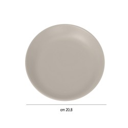 Piatti plastica rigida tortora Goldplast  in Piatti plastica rigida riutilizzabili