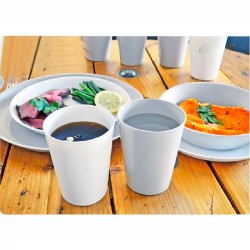 Bicchiere plastica rigida azzurro Goldplast  in Bicchieri plastica rigida riutilizzabili