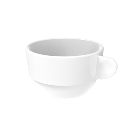 Tazze da cappuccino in plastica riutilizzabili | Tazze plastica rigida | Rausa srl