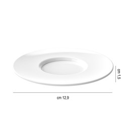 Piattini per tazze da cappuccino in plastica riutilizzabili Goldplast  in Bicchieri plastica rigida riutilizzabili