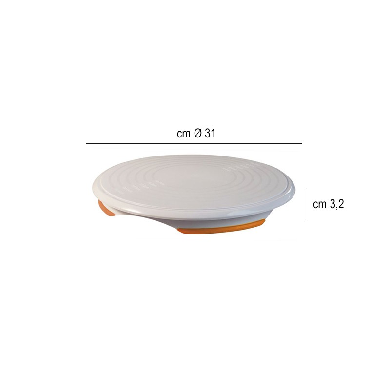 Piatto girevole per torte Martellato srl  in Espositori