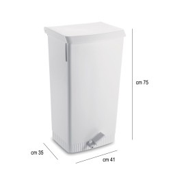 Pattumiera con pedale Giganplast  in Bidoni indifferenziata