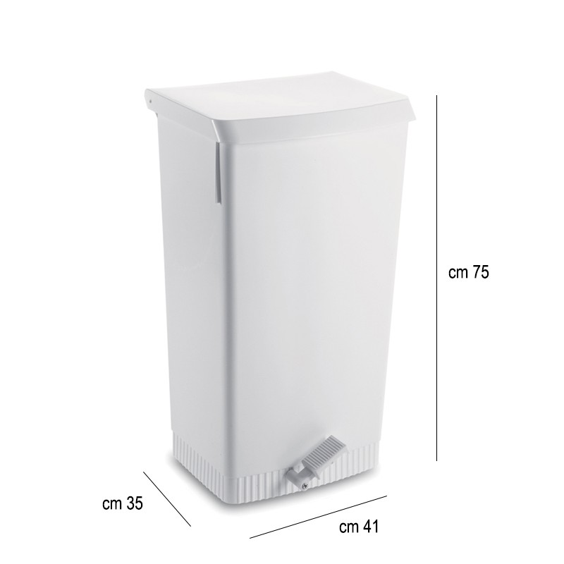 Pattumiera con pedale Giganplast  in Bidoni indifferenziata