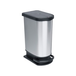 Pattumiera 2 scomparti pedale | Attrezzature pulizia | Rausa srl