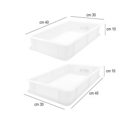 Cassetta per alimenti cm 40 x 30 Giganplast  in Cucina