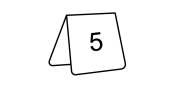 Numeri tavolo
